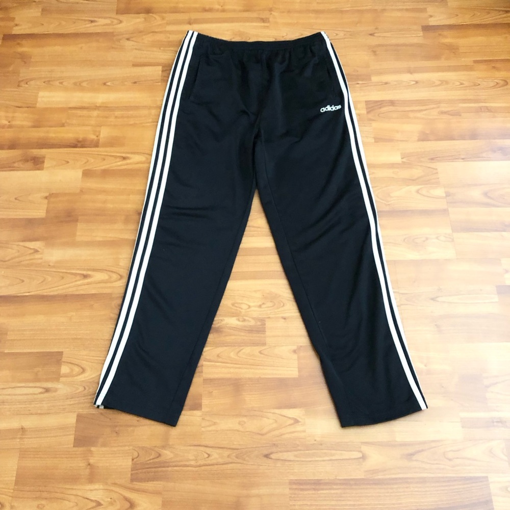 Adidas side snap track pants